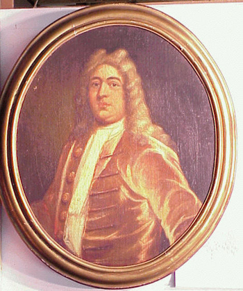 Lot image - British School 18th Century PORTRAIT OF A GENTLEMAN Oil on canvas laid to plywood Oval 30 x 25 inches (74.3 x 62.1 c...