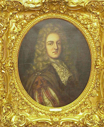 Lot image - Circle of Sir Peter Lely PORTRAIT OF A GENTLEMAN and PORTRAIT OF A LADY: PAIR Oils on canvas Oval 30 x 25 inches (76.2...