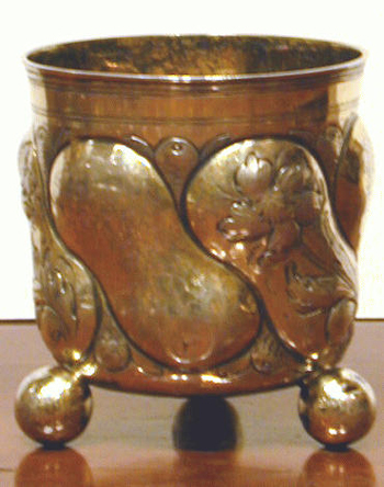 Lot image - German Silver-Gilt Beaker