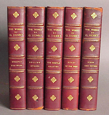 Lot image - [BINDING] HENRY, O. [WILLIAM SIDNEY PORTER] Works  12 volumes.