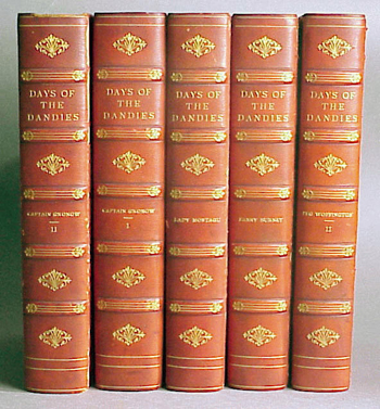 Lot image - [BINDING] Days of the Dandies   15 volumes