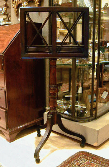 Lot image - Regency Mahogany Music Stand