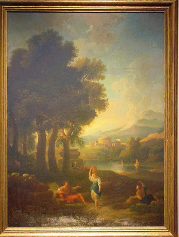 Lot image - Follower of Franz van Bloemen, Called Orizonte