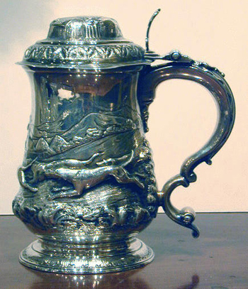 Lot image - George III Silver Tankard