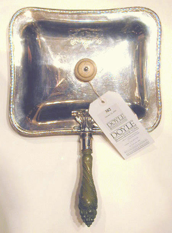 Lot image - George III Style Silver Plated Bacon Server