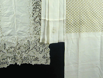 Lot image - Miscellaneous Group of Linens