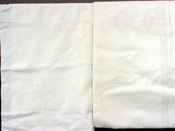 Lot image - Two Sets Linen Sheets