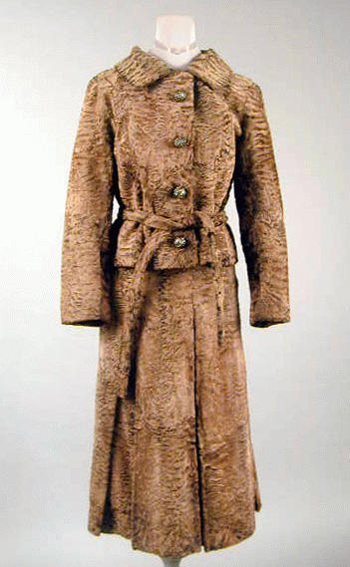 Lot image - Brown Broadtail Suit 1960s