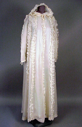 Lot image - Courreges Baby Doll At-Home Gown Circa 1970