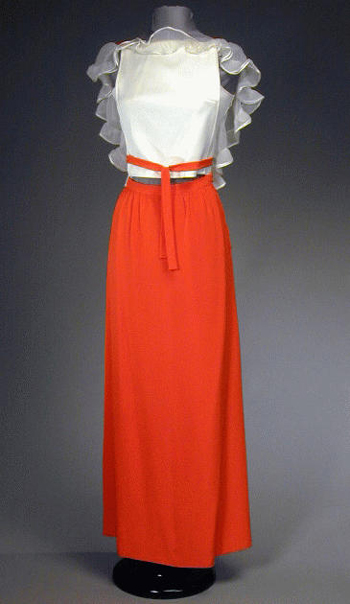 Lot image - Courreges Casual Evening Ensemble Early 1970s