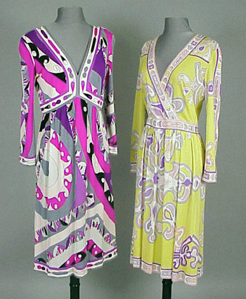 Lot image - Two Pucci Day Dresses 1960s