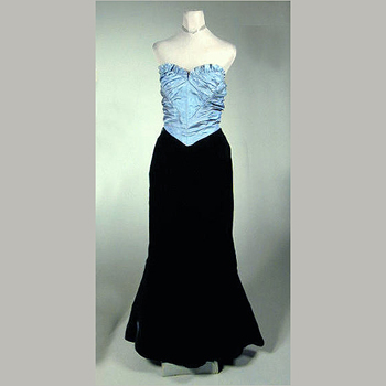 Lot image - Charles James for Samuel Winston Evening Gown