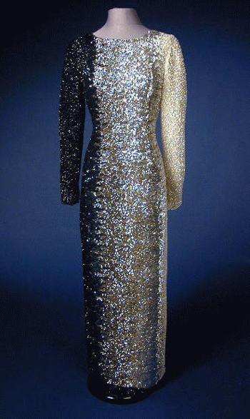 Lot image - Cardin Boutique Sequined Sheath