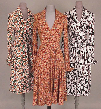 Lot image - Three Diane Von Furstenberg Wrap Dresses