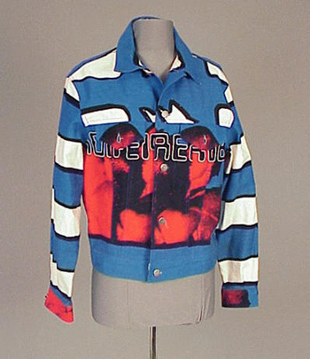 Lot image - Stephen Sprouse Warhol Image Jean Jacket
