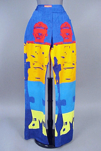 Lot image - Stephen Sprouse Warhol Image Jeans