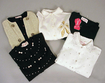 Lot image - Group of Five Schiaparelli Sweaters