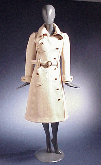 Lot image - Courreges Tan Coat