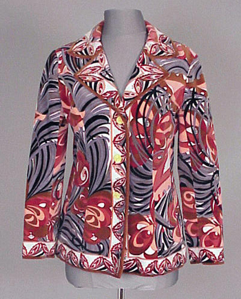 Lot image - Pucci Velveteen Blazer