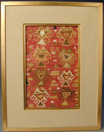 Lot image - Group of Three Pre-Columbian Textiles