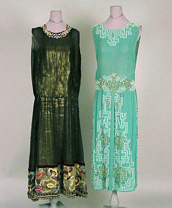 Lot image - Two Chiffon Dresses