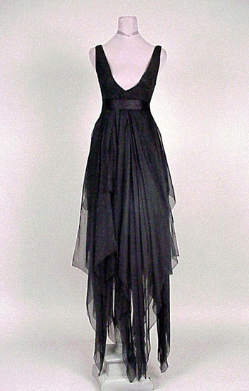 Lot image - Madame Gres Pointed Hem Dress