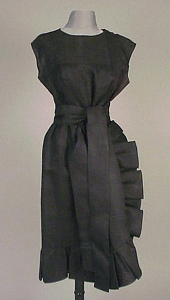 Lot image - Lanvin Black Gazar Cocktail Dress