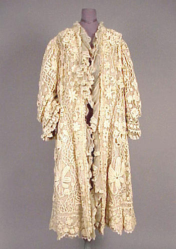 Lot image - Irish Lace Coat