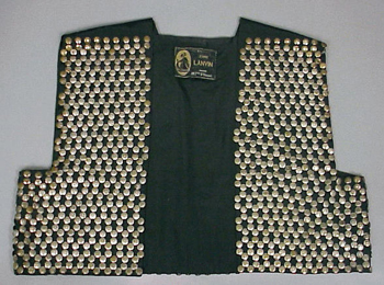 Lot image - Lanvin Silver Studded Bolero Vest