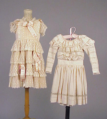 Lot image - Two Girl's Party Dresses