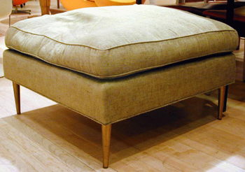 Lot image - Upholstered Ottoman