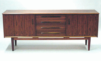 Lot image - Swedish Rosewood Credenza