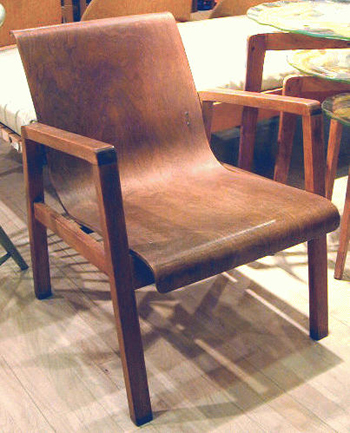 Lot image - Finnish Birch Armchair