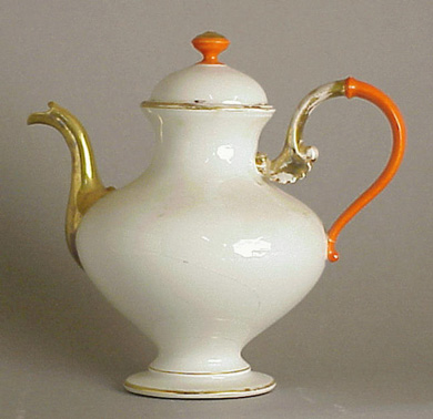 Lot image - Art Deco Porcelain Tea Set