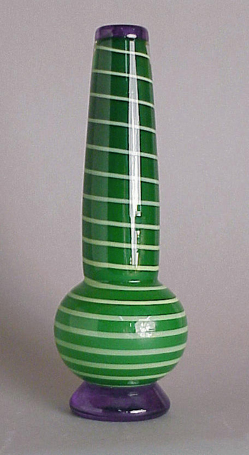 Lot image - Group of Three Glass Vases