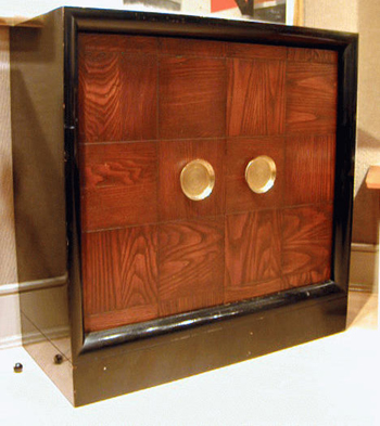 Lot image - Ebonized Side Cabinet