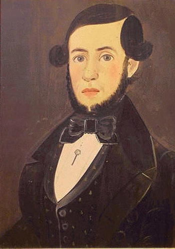 Lot image - Attributed to William Matthew Prior PORTRAIT OF A BEARDED GENTLEMAN