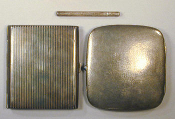 Lot image - Three Silver Items