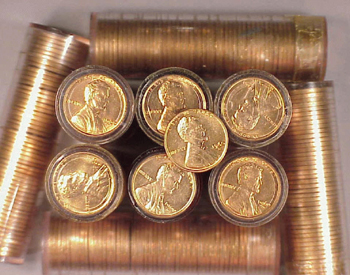 Lot image - Group of United States Pennies