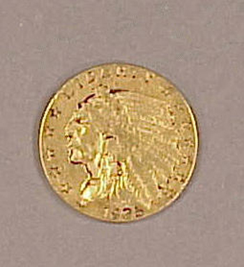 Lot image - One United States Gold Coin