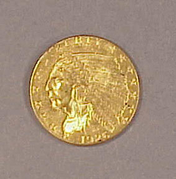 Lot image - One United States Gold Coin