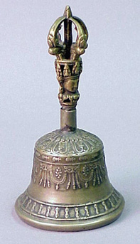 Lot image - Tibetan Bronze Ghanta Probably 18th century