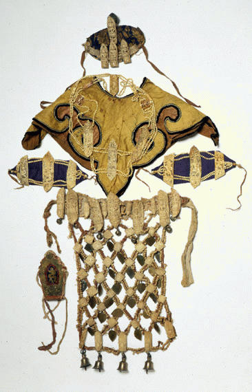 Lot image - Tibetan Bone Necromancers Costume