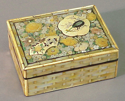 Lot image - Shibayama Box and Cover