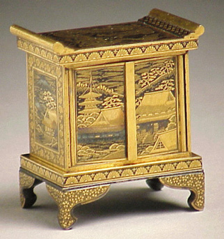 Lot image - Miniature Komai Style Iron Shodana