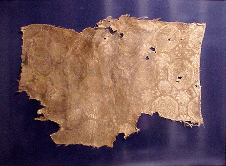 Lot image - Woven Silk Section