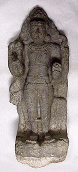 Lot image - Granite Figure of Bhairava