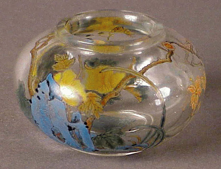 Lot image - Enameled Glass Brushwasher