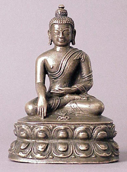 Lot image - Western Tibetan Bronze of Aksobhya