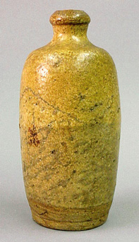 Lot image - Ki-Seto Type Sake Bottle